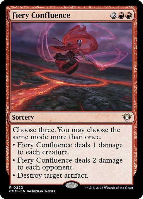 Fiery Confluence card from CMM #222