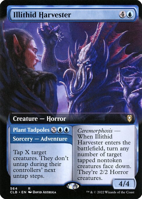 Illithid Harvester card from CLB #564