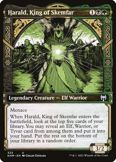 Harald, King of Skemfar card from KHM #323