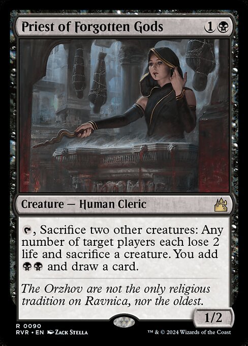 Priest of Forgotten Gods card from RVR #90