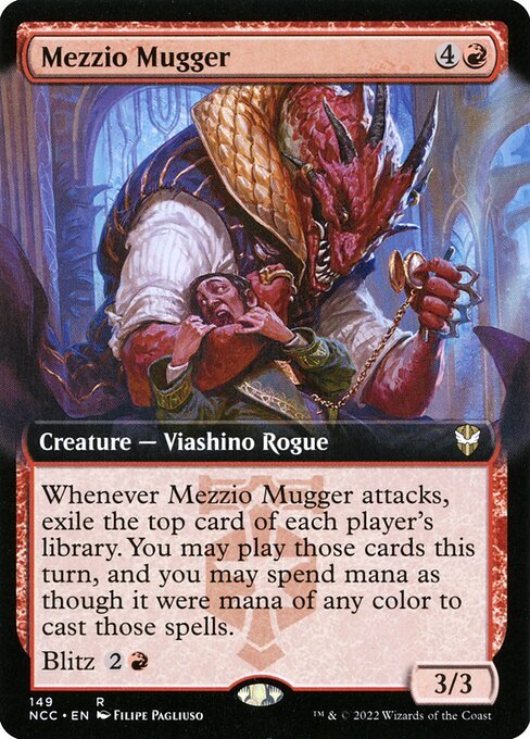 Mezzio Mugger card from NCC #149