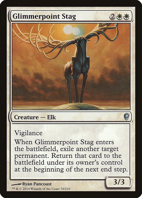 Glimmerpoint Stag card from CNS #70