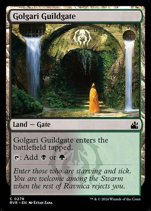Golgari Guildgate card from RVR #278