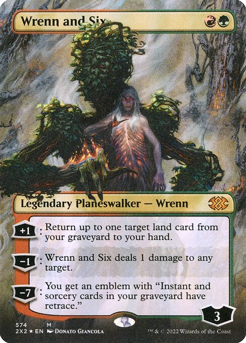 Wrenn and Six card from 2X2 #574