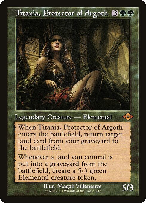 Titania, Protector of Argoth card from MH2 #416