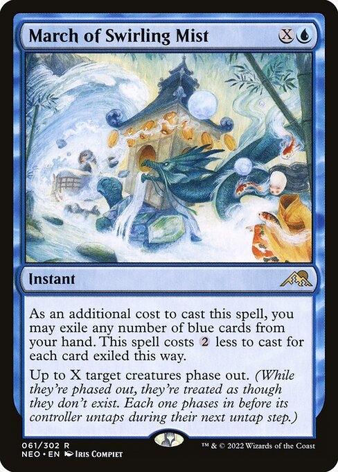 March of Swirling Mist card from NEO #61