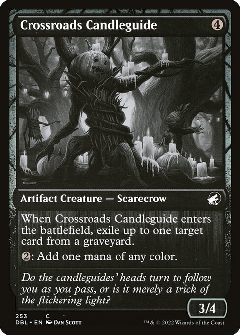 Crossroads Candleguide card from DBL #253