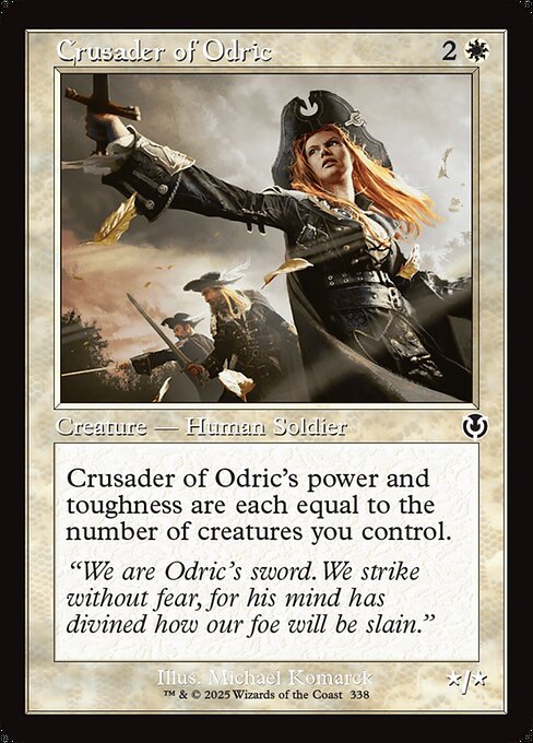 Crusader of Odric card from INR #338