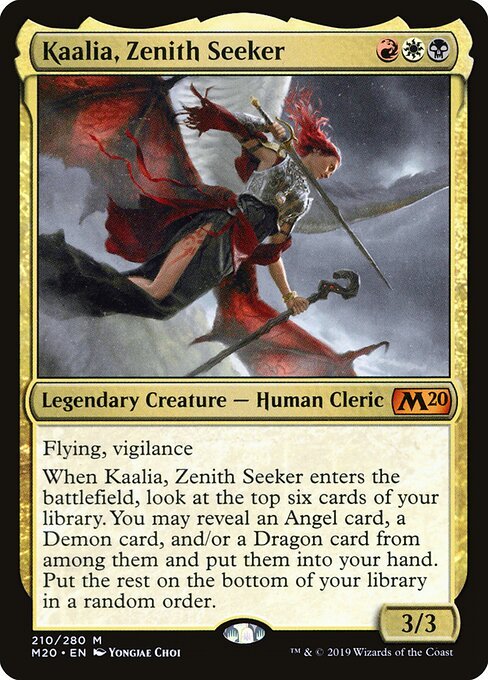Kaalia, Zenith Seeker card from M20 #210