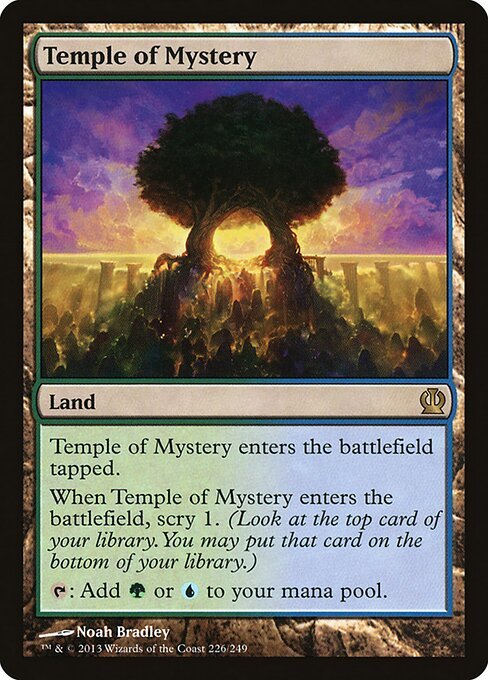 Temple of Mystery card from THS #226