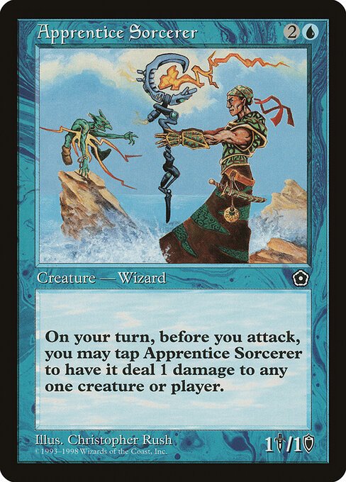 Apprentice Sorcerer card from P02 #product-100