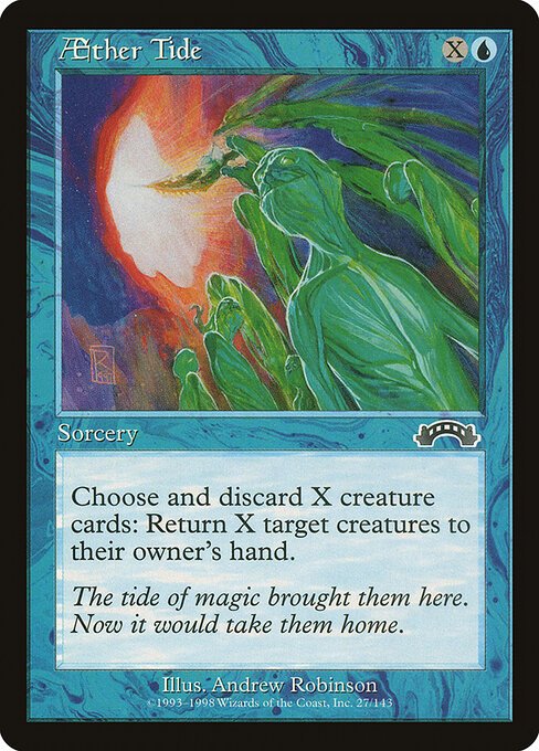 Aether Tide card from EXO #27