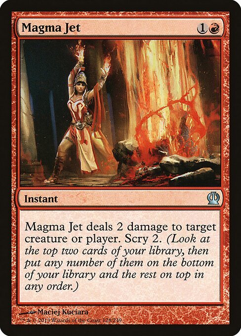 Magma Jet card from THS #128