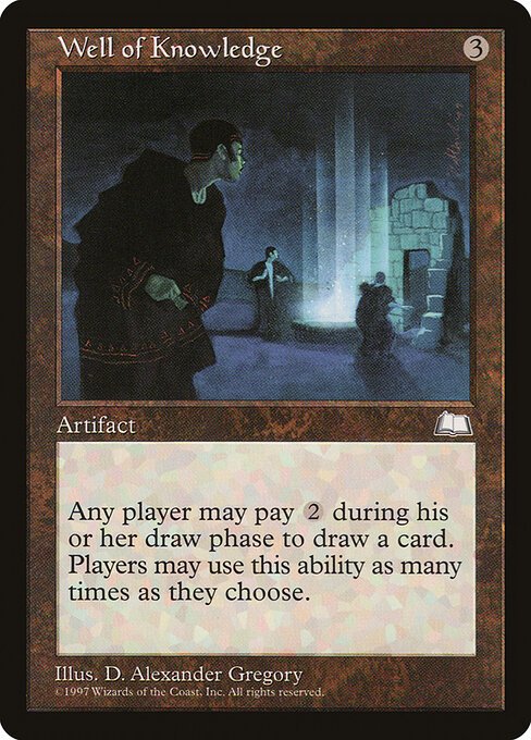 Well of Knowledge card from WTH #product-6130