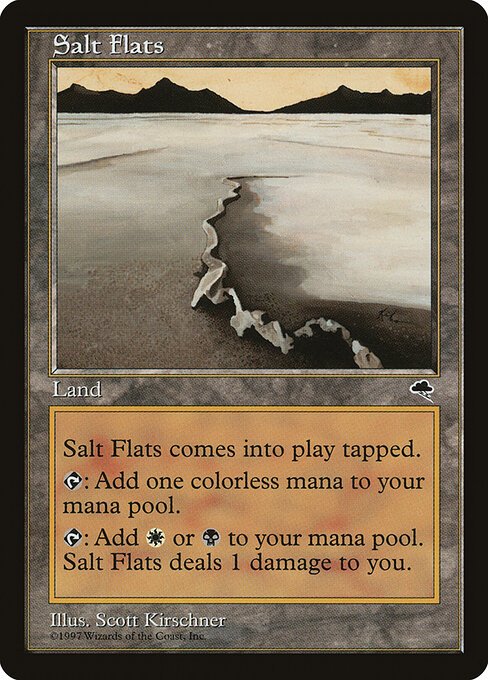 Salt Flats card from TMP #324