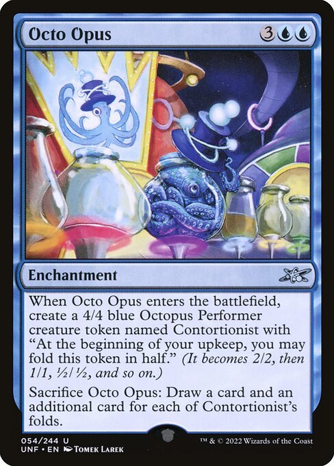 Octo Opus card from UNF #54
