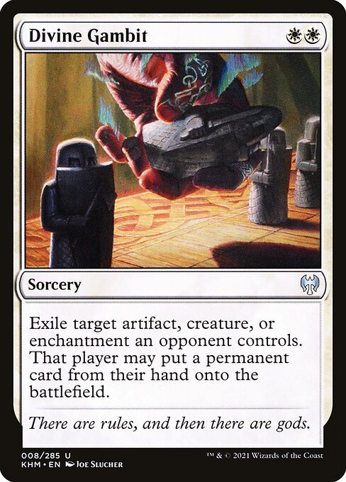 Divine Gambit card from KHM #8