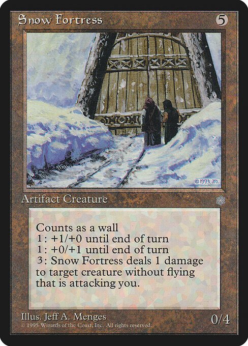 Snow Fortress card from ICE #product-4878