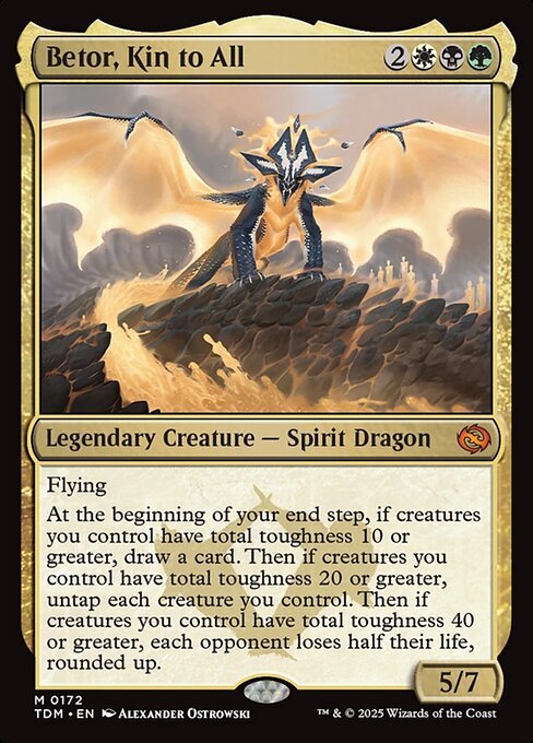 Betor, Kin to All card from TDM #172