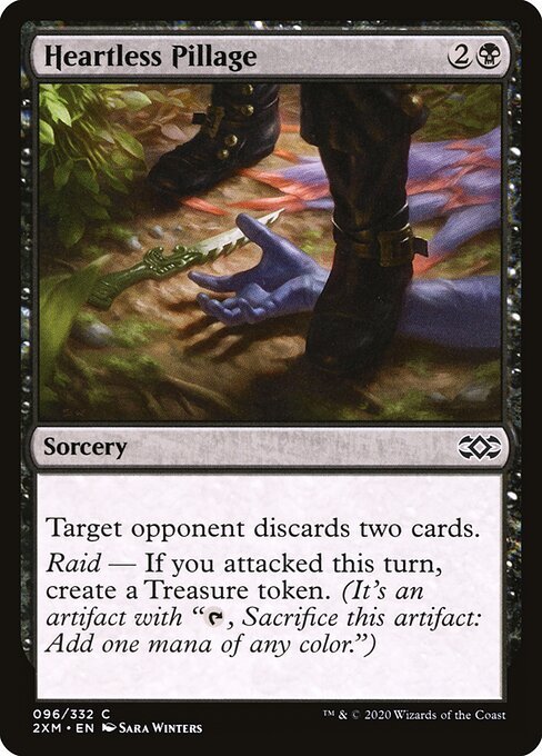 Heartless Pillage card from 2XM #96