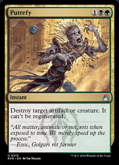 Putrefy card from RVR #212