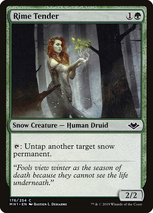 Rime Tender card from MH1 #176
