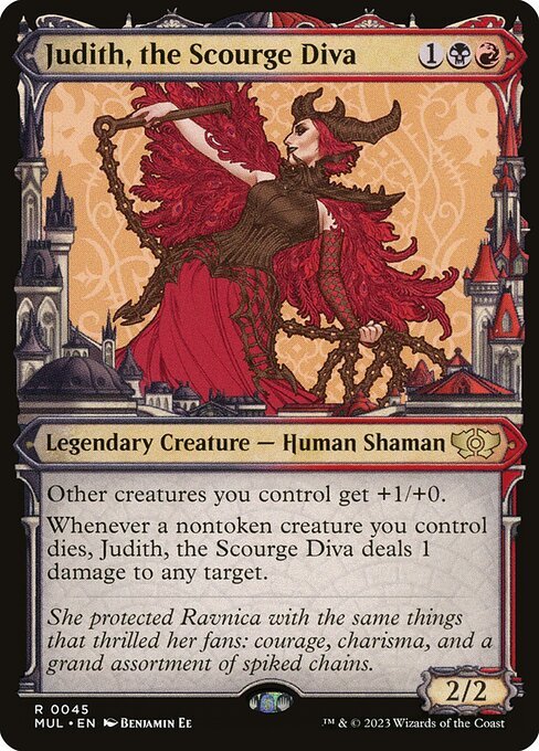Judith, the Scourge Diva card from MUL #45