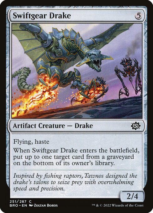 Swiftgear Drake card from BRO #251
