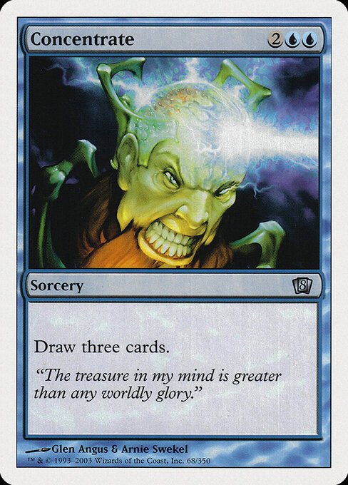 Concentrate card from 8ED #68