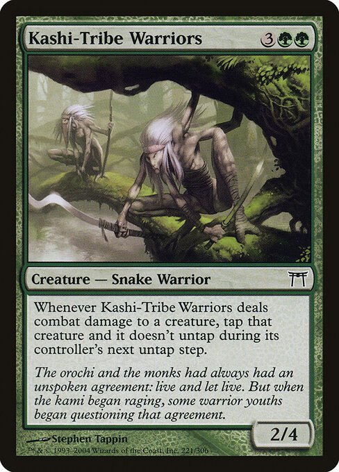 Kashi-Tribe Warriors card from CHK #221