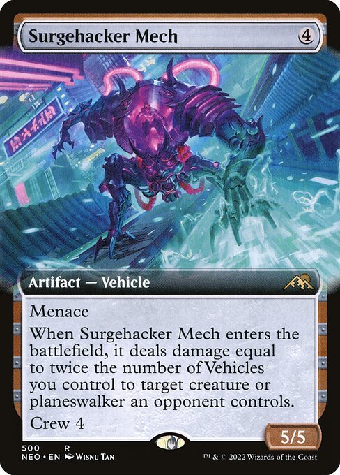 Surgehacker Mech card from NEO #500