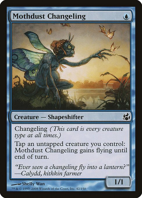 Mothdust Changeling card from MOR #42