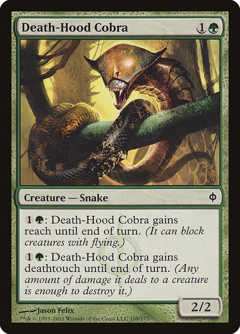 Death-Hood Cobra card from NPH #108