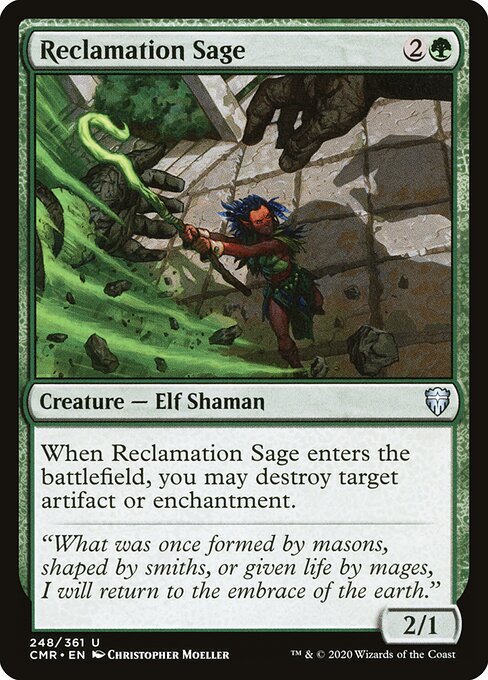 Reclamation Sage card from CMR #248