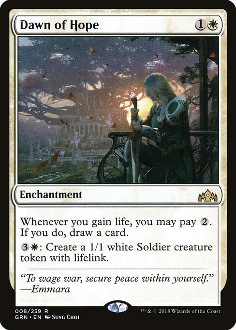 Dawn of Hope card from GRN #8