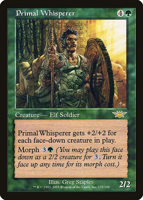 Primal Whisperer card from LGN #135