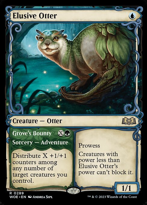 Elusive Otter card from WOE #289
