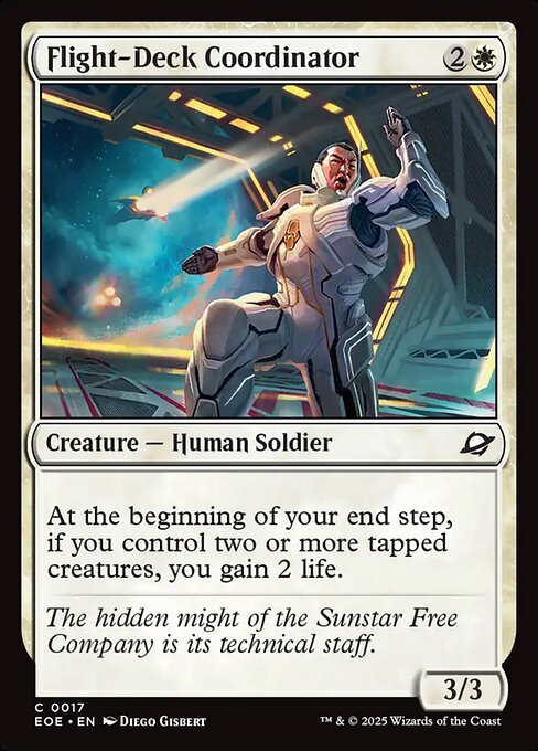 Flight-Deck Coordinator card from EOE #17