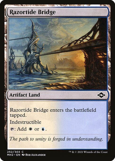 Razortide Bridge card from MH2 #252
