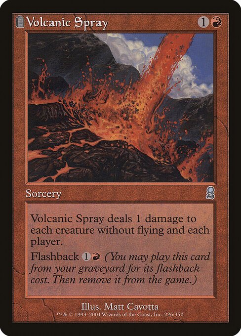 Volcanic Spray card from ODY #226
