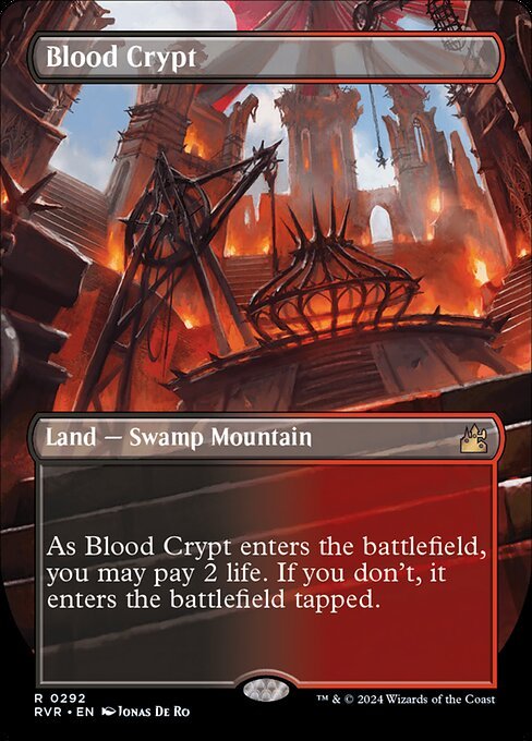Blood Crypt card from RVR #292