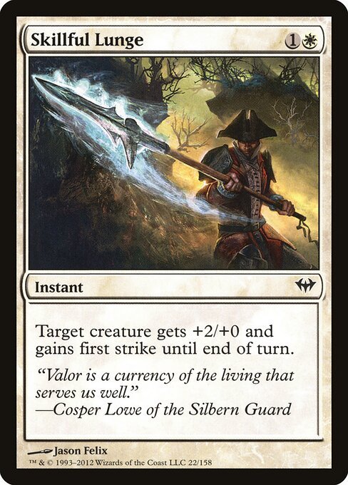 Skillful Lunge card from DKA #22