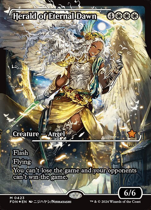Herald of Eternal Dawn card from FDN #423