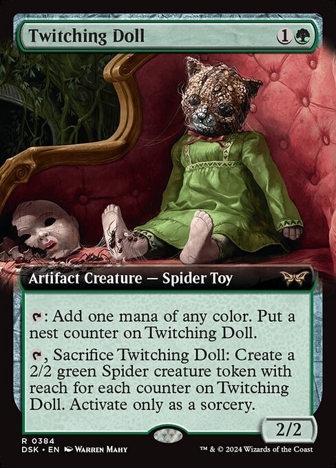 Twitching Doll card from DSK #384
