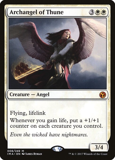Archangel of Thune card from IMA #8
