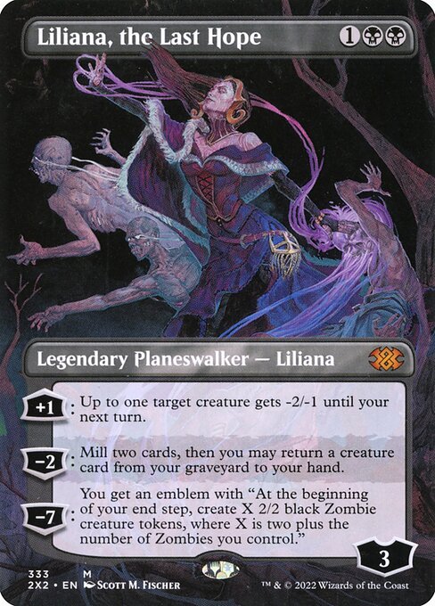Liliana, the Last Hope card from 2X2 #333