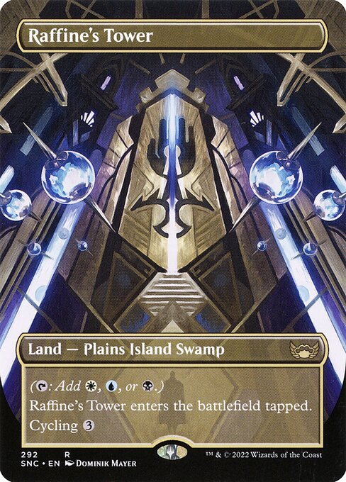 Raffine's Tower card from SNC #292