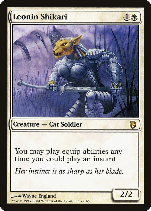 Leonin Shikari card from DST #6