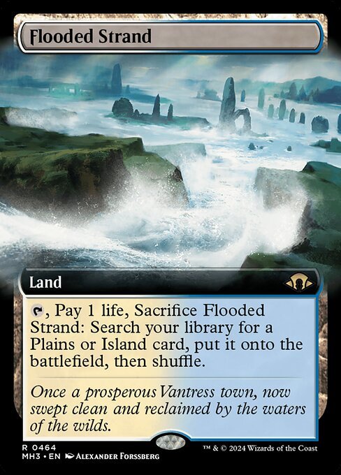 Flooded Strand card from MH3 #464