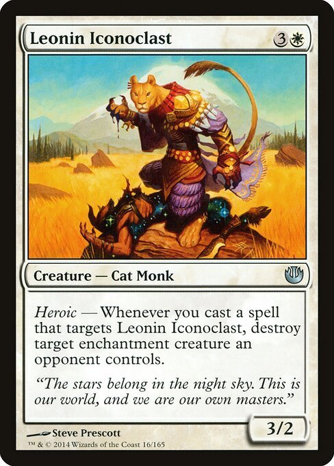 Leonin Iconoclast card from JOU #16